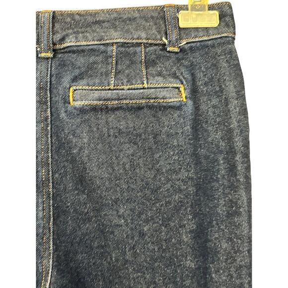 Talbots blue Flare jeans, 8P, normcore, staple, everyday, timeless, minimalist - Picture 4 of 7